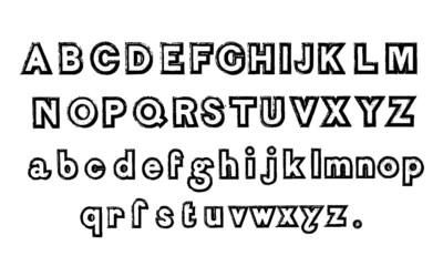 Alphabet Font Set 
