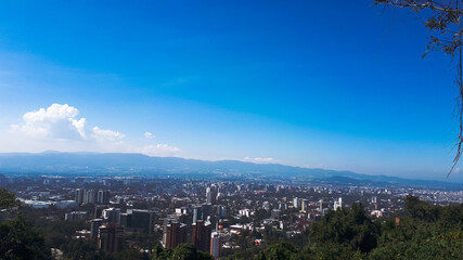 Obraz premium panorama of Guatemala City