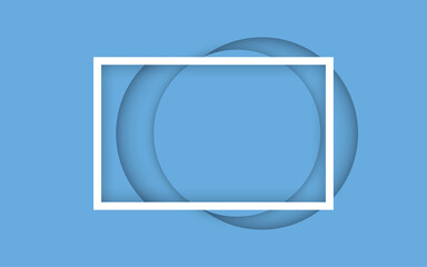 Blue modern abstract minimal background