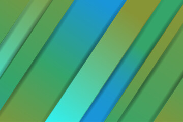 Obraz premium Colorful geometric background. Trendy composition of gradient shapes. Vector illustration