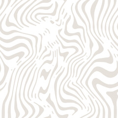 Fototapeta premium Vector seamless pattern. Abstract marble texture. Creative monochrome background with liquid blots. Decorative design with marbling effect. Can be used as swatch for illustrator.