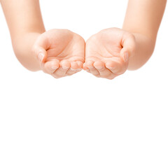 何かを受け取るような女性の手 Wall Mural Wallpaper Murals Funny Face