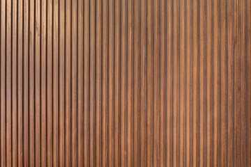 Wooden background, empty surface. modern boards are dark brown. Wooden photophone in rustic style