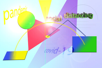 social distancing from covid-19 danger