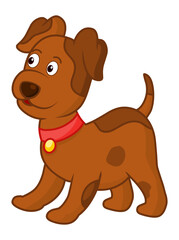 Dog cartoon animal illustartion