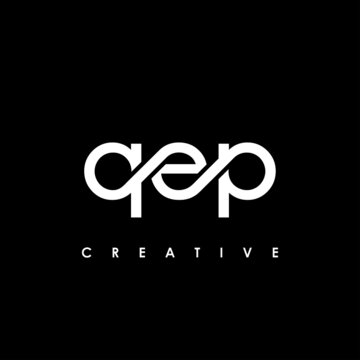 QEP Letter Initial Logo Design Template Vector Illustration
