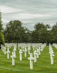 Cimeti&egrave;re am&eacute;ricain de Colleville-sur-Mer, Normandie, France