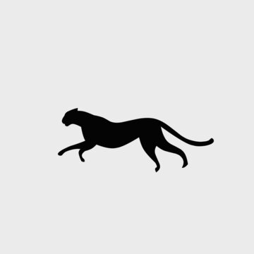 Vector illustration of leopard icon