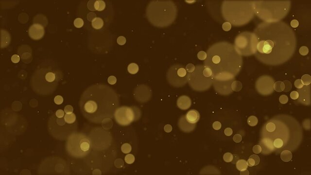 Golden Summer concept the motion of bokeh sunlight natural shadow overlay background, logo titles in award, music, wedding, anniversary, party and presentation backdrops, corporate.