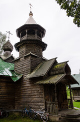 Karsava St. Eufrosinia Orthodox wooden Church, Latvia