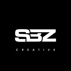 SBZ Letter Initial Logo Design Template Vector Illustration