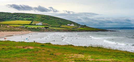 Croyde beach, North Devon, England, UK ,
