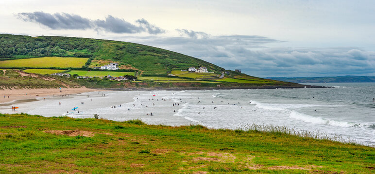 Croyde beach, North Devon, England, UK ,