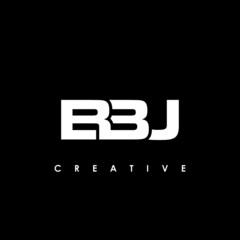 BBJ Letter Initial Logo Design Template Vector Illustration
