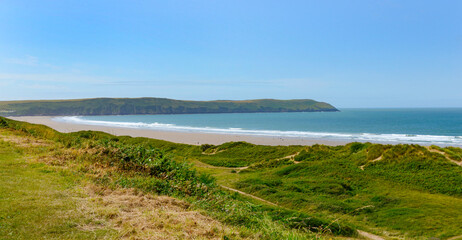 Woolacombe beach, North Devon, South West, England, UK