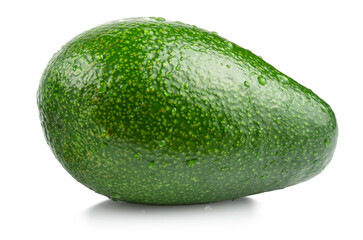 avocado isolated on white background