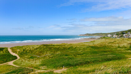 Woolacombe beach, North Devon, South West, England, UK