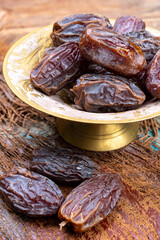 Dried sweet sugar free dates medjoul fruits from Israel
