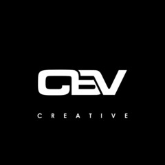 CBV Letter Initial Logo Design Template Vector Illustration