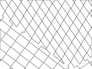 Geometric vector pattern with triangular elements. abstract ornament for wallpapers and backgrounds. Black and white colors. 