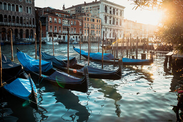 Fototapeta na wymiar Beautiful Venice City View, ITALY