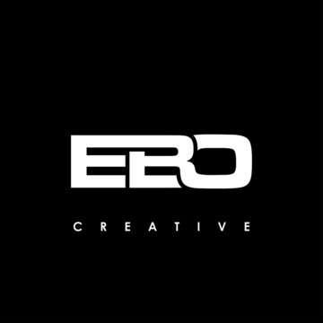 EBO Letter Initial Logo Design Template Vector Illustration