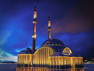 view of the mosque