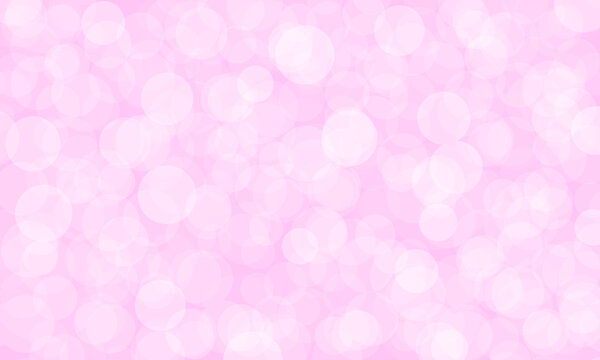 Abstract Light Pink Bokeh Background