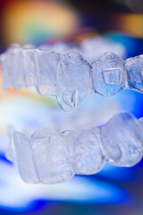 Dental brackets teeth aligners