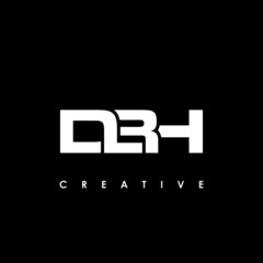 DBH Letter Initial Logo Design Template Vector Illustration
