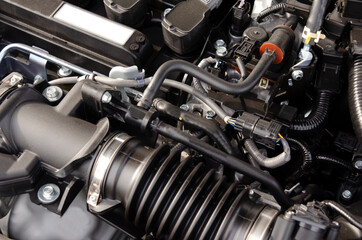 engine of a car