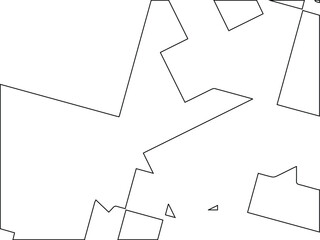 Geometric vector pattern with triangular elements. abstract ornament for wallpapers and backgrounds. Black and white colors. 