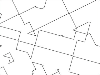 Geometric vector pattern with triangular elements. abstract ornament for wallpapers and backgrounds. Black and white colors. 