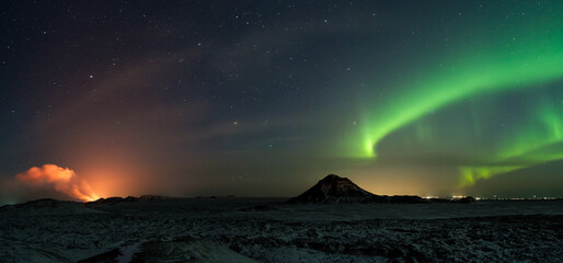 Islandia wybuch wulkanu / Iceland volcano eruption 2021, geldingadalir