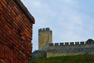 old castle in the city