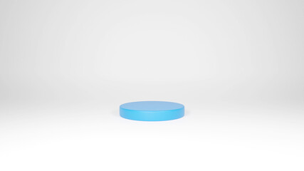 Podium - White background