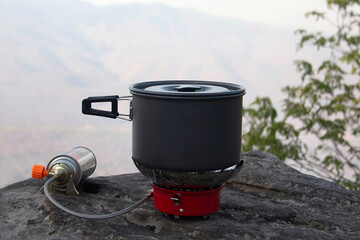 Portable Gas stove for easy camping