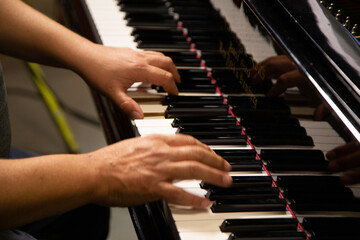 Obraz premium pianista