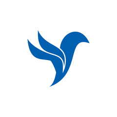 Bird logo design vector template