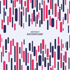 Abstract background of chaotic vertical lines, rounded stripes. Abstract geometric composition. Applicable for covers, placards, posters, brochures, flyers, banner designs. Color vector illustration.