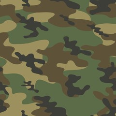 camouflage military pattern liquid elements for printing clothes and fabrics © keni