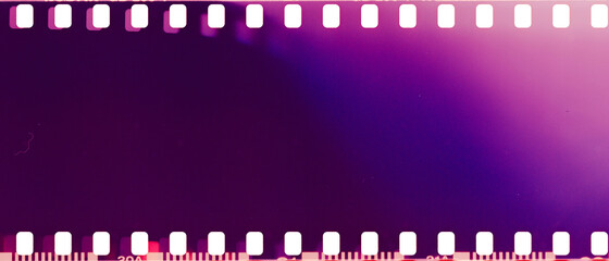 real film strip texture with burn light leaks, abstract background - 424200876