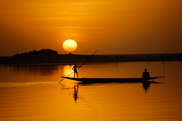 Fototapeta Niger River Mopti Mali Africa obraz