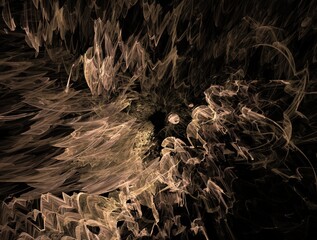 Imaginatory fractal background generated Image