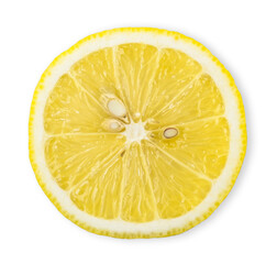 lemon isolated on white with clipping path