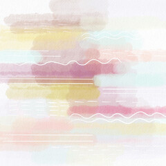 Watercolor backgroundAbstract art background with watercolor stain elements.