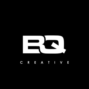 BQ Letter Initial Logo Design Template Vector Illustration