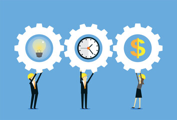 Collaboration of ideas time and finance