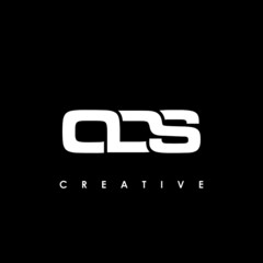 ODS Letter Initial Logo Design Template Vector Illustration - obrazy, fototapety, plakaty