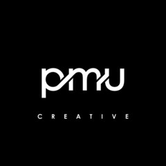 PMU Letter Initial Logo Design Template Vector Illustration